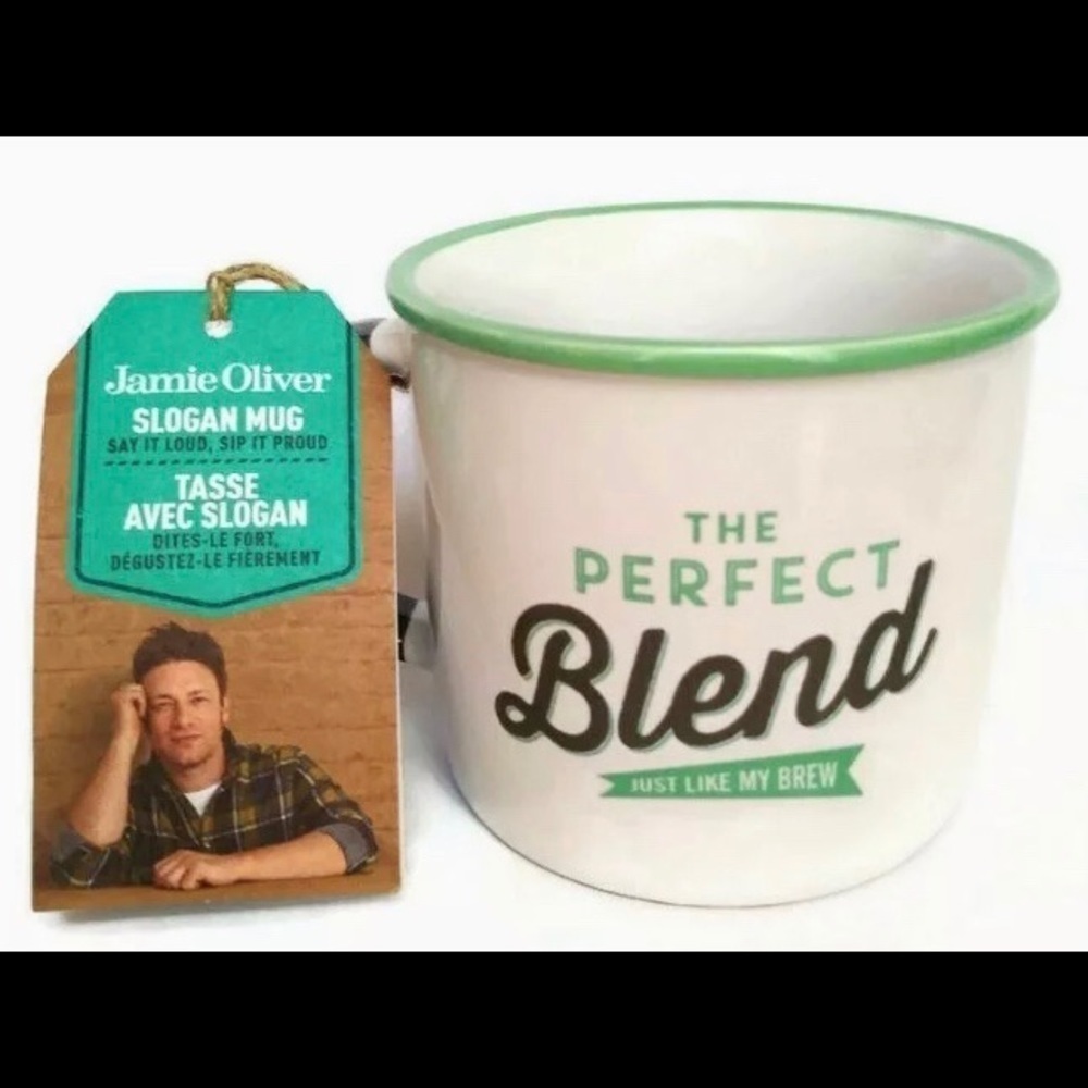 New Jamie Oliver The Perfect Blend Mug/Cup - 12oz